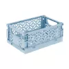 keeeper Caixa dobrável mini fritzi, tamanho S, Nordic Blue, 0,7 L, apta para alimentos, 1 unid. 1023268000000