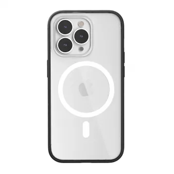 Woodcessories ECO646 Capa para iPhone 14 Pro Max Transparente Preto