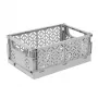 keeeper Caixa dobrável mini fritzi, tamanho M, Nordic Grey, 3,4 litros, caixa decorativa dobrável, apta para alimentos, 1 unid. 1023313000000