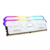GeIL Gemini RGB 32GB DDR5 6000MHz Kit de memória RAM para desktop gaming (2 x 16GB) – Branco