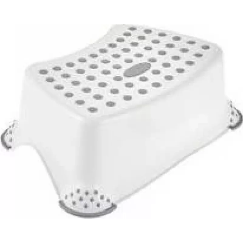 keeeper kids Banco passo tomek pure, Branco, capacidade de carga 80 kg, superfície e pés antiderrapantes, 1 unid. 10013100000PP