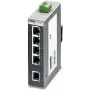 Phoenix Contact FL SWITCH SFNB 5TX Comutador Ethernet industrial, 5 portas 10/100 Mbps, calha DIN, 24 V DC 2891001