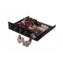 EXSYS EX-3466-2 Comutador SATA III de 4 portas - comutador HDD/SSD 1-para-4, 6Gbps, Hot-Swap, chipset Marvell