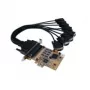 EXSYS EX-44088 Placa adaptadora serial RS-232 PCI de 2 portas com suporte low-profile