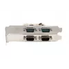 EXSYS EX-45034IS Placa serial RS-232 PCI Express de 4 portas com isolamento ótico de 2,5kV