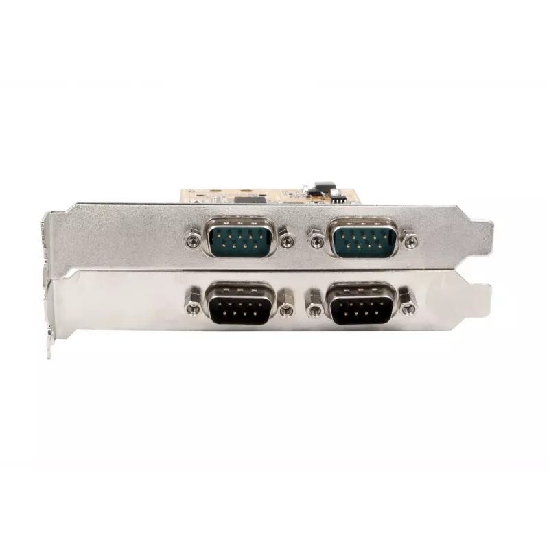 EXSYS EX-45034IS Placa serial RS-232 PCI Express de 4 portas com isolamento ótico de 2,5kV