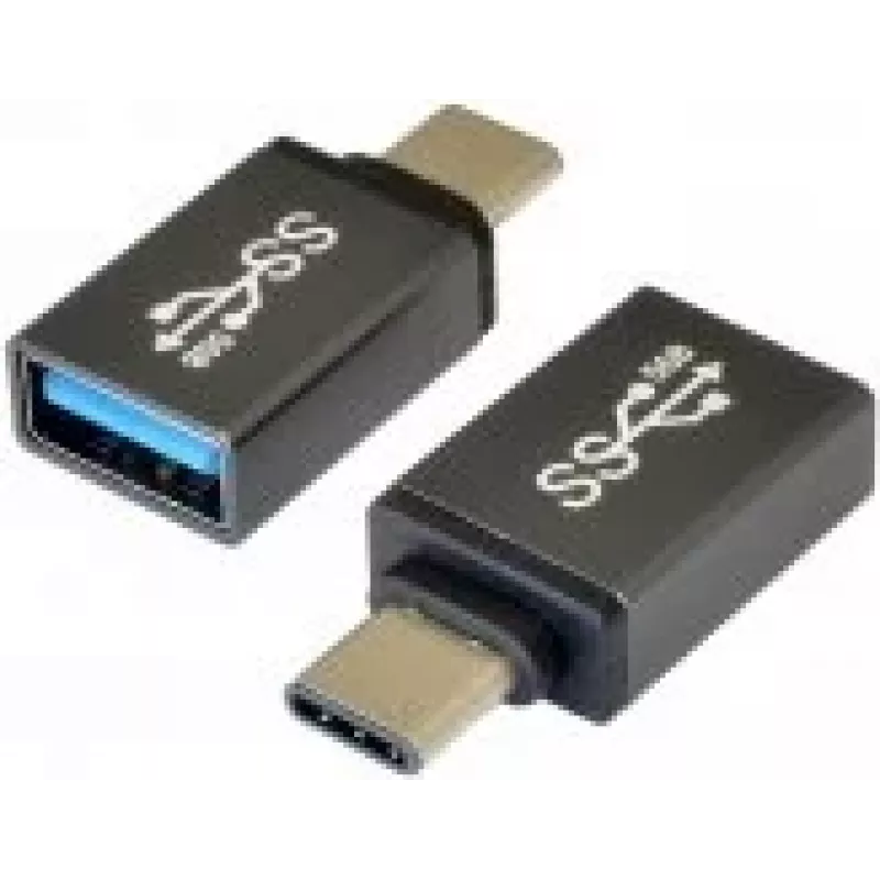 EXSYS EX-47990 Adaptador USB-C macho para USB-A fêmea, USB 3.2 Gen 1/2
