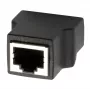 EXSYS EX-49112 Adaptador de conector fêmea RJ45 para bloco de terminais de 8 pinos com botão, CAT.5e