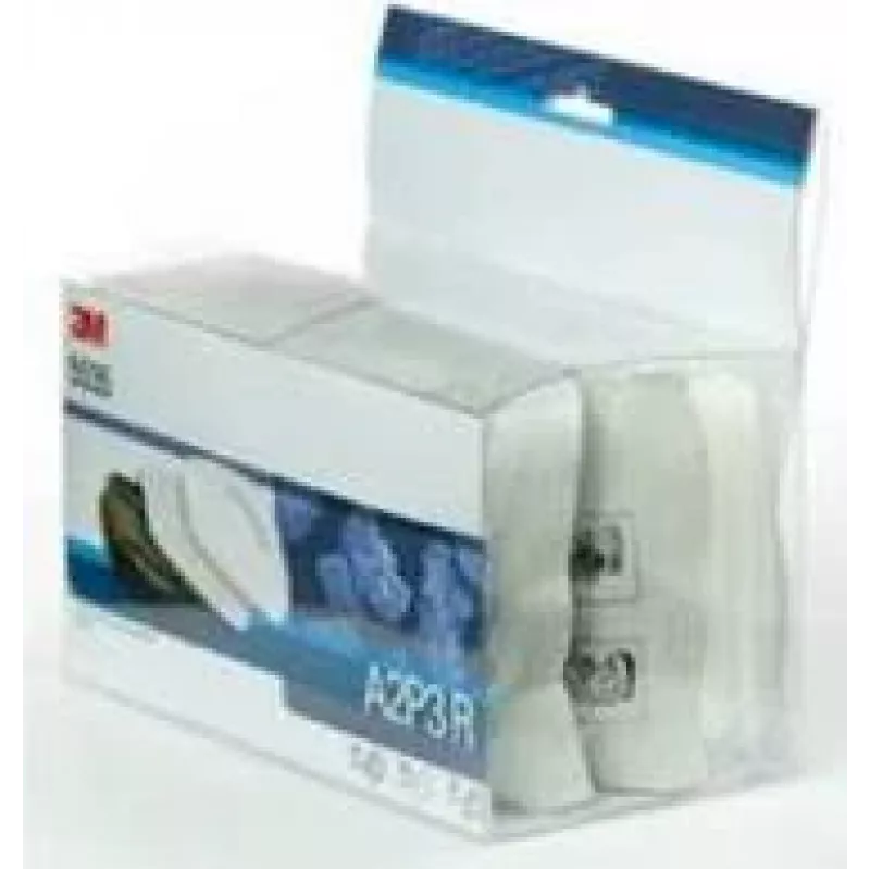 3M Recarga de filtro 5535 para conjunto de máscaras respiratórias (5535), filtro de partículas P2 R, 2 filtros e 2 suportes