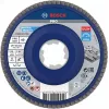 Bosch X-LOCK disco de lixa de lamelas 115 mm G 60 para metal, angular, X571 Best for Metal 2608621763