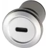 EXSYS EX-49194 Adaptador de encastrar metálico, USB-C fêmea para USB-A fêmea