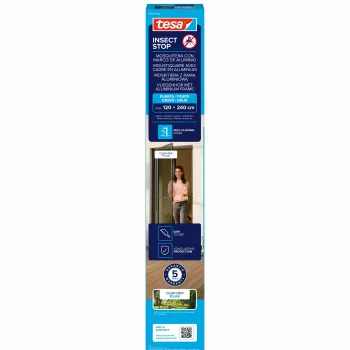tesa Insect Stop Antracite Porta de proteção contra insetos 1,2 x 2,4 m 55197-00101-00