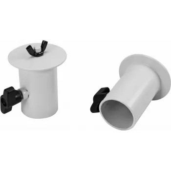 Omnitronic BOB-4 Flange para caixa de altifalante (35 mm, preto) 1.1038877E7