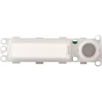 RITTO APC Botão de pressão em aço inoxidável com placa de identificação RGE1274439