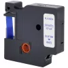 Renkforce RF-LT-D45014 Cassete de fita de rotulagem compatível DYMO D1 12 mm branco/azul 7 m RF-6027814