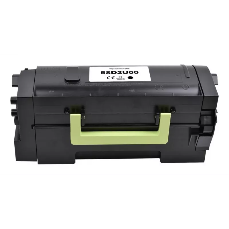Renkforce RF-6131510 Cartucho de toner preto compatível para Lexmark 58D2U00 - 55.000 páginas