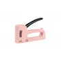 Rapid R13 Ljung Agrafador manual para agrafos de arame fino tipo 13, 4-10 mm, caixa em plástico reciclado, peças internas em aço, rosa (5001621)