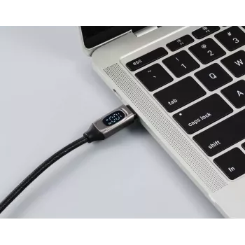 Renkforce Cabo USB-C para USB-C 2.0, 2 m, prateado (metálico) RF-6249498