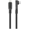 Renkforce Cabo USB4 USB-C para USB-C 1 m preto 8K UHD ficha magnética RF-6438138