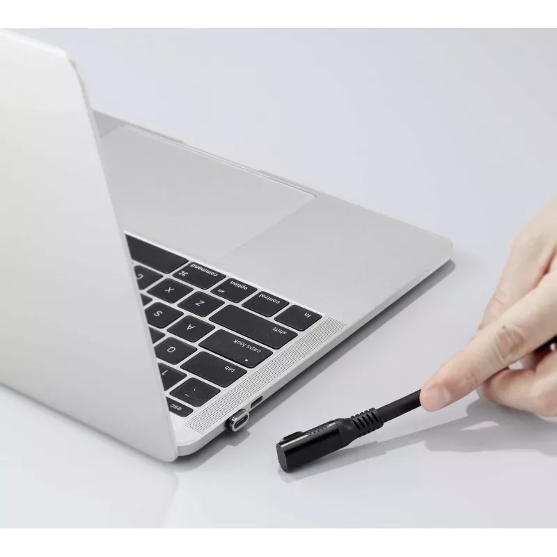 Renkforce Cabo USB4 USB-C para USB-C 1 m preto 8K UHD ficha magnética RF-6438138
