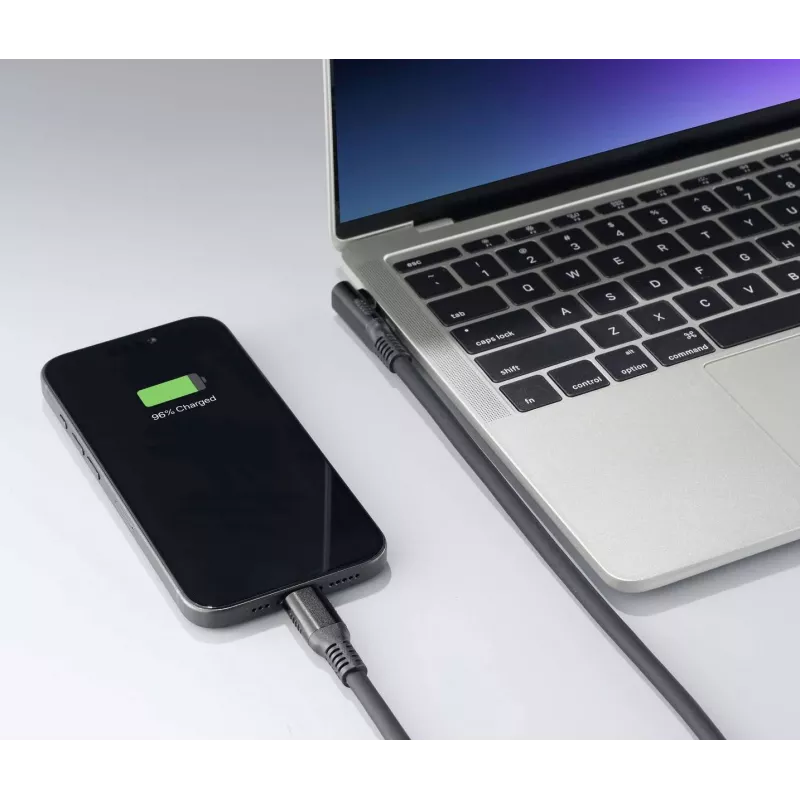 Renkforce Cabo USB4 USB-C para USB-C 1 m preto 8K UHD ficha magnética RF-6438138
