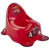keeeper kids Adam Cars Bacio para bebé, vermelho-cereja com estampa, pés de borracha antiderrapantes, 1 unid. 1867040117100