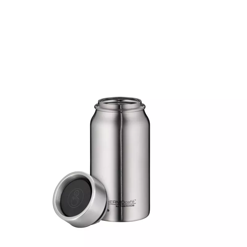 Copo isotérmico THERMOS TC, 0,35 L, azul mate em aço inoxidável, parede dupla, à prova de fugas 4097.342.035