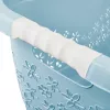 Cesto de roupa ergonómico em forma de rim keeeper Lasse, Nordic Blue, 40 L, pegas Soft-Grip, 1 unid. 1078268000000