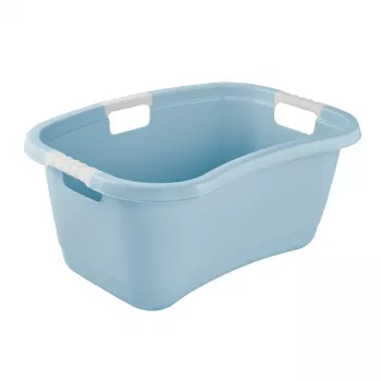 Bacia de roupa keeeper janne, ergonómica, azul-nórdico, 40 L, em forma de rim, pegas Soft-Grip, resistente, 1 unid. 1078368000000