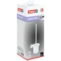 Conjunto de escova de sanita e suporte tesa MOON WHITE, autocolante, metal, branco mate 40571-00000-00