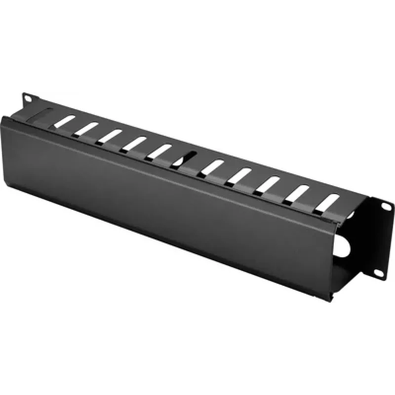 Gestão de cabos para rack de 19 polegadas Renkforce RF-7112618 2U preto