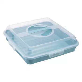 Suporte para bolo e party butler keeeper enrico, Nordic Blue, base de bolo removível, pega ergonómica 1066468000000