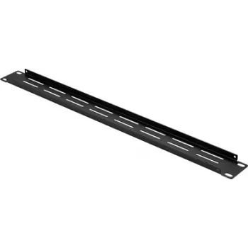Placa cega para rack de 19 polegadas Renkforce RF-7116958 1U ventilada preta