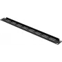 Placa cega para rack de 19 polegadas Renkforce RF-7116958 1U ventilada preta