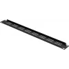 Placa cega para rack de 19 polegadas Renkforce RF-7116958 1U ventilada preta