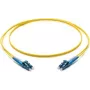 Cabo de patch de fibra ótica Corning LC/LC OS2 monomodo duplex, 10m, amarelo F040402G2Z20010M
