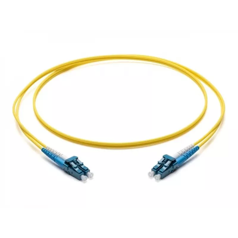 Cabo de patch de fibra ótica Corning LC/LC OS2 monomodo duplex, 10m, amarelo F040402G2Z20010M