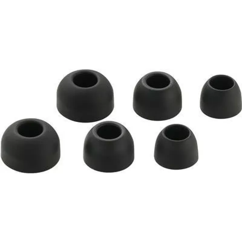 Renkforce almofadas para auscultadores in-ear, 3 pares, preto (RF-5044672)