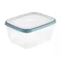keeeper Franco recipiente de arrumação para alimentos, 1,8 L, retangular, rebordo azul 1079468000000