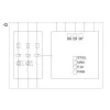Siemens SIRIUS 3RK1 arrancador de motor 3RK1308-0CE00-0CP0, 0,3-1,25 A, DOL, 3 polos, 200 V AC