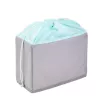 keeeper nea saco para fruta e legumes, 9 litros, cinzento/aquamarine, cordão de aperto, dobrável, apto para alimentos, 1 unid. 1229562400000