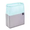 keeeper nea saco para fruta e legumes, 9 litros, cinzento/aquamarine, cordão de aperto, dobrável, apto para alimentos, 1 unid. 1229562400000