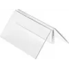 DEFLECTO MH10011 expositor de brochuras e cartões em acrílico cristalino, 151 x 57 x 42 mm