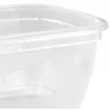 keeeper fredo fresh conjunto de recipientes de arrumação para alimentos, 5x 0,5 L, retangular, transparente com tampas cinzentas 3067282700000