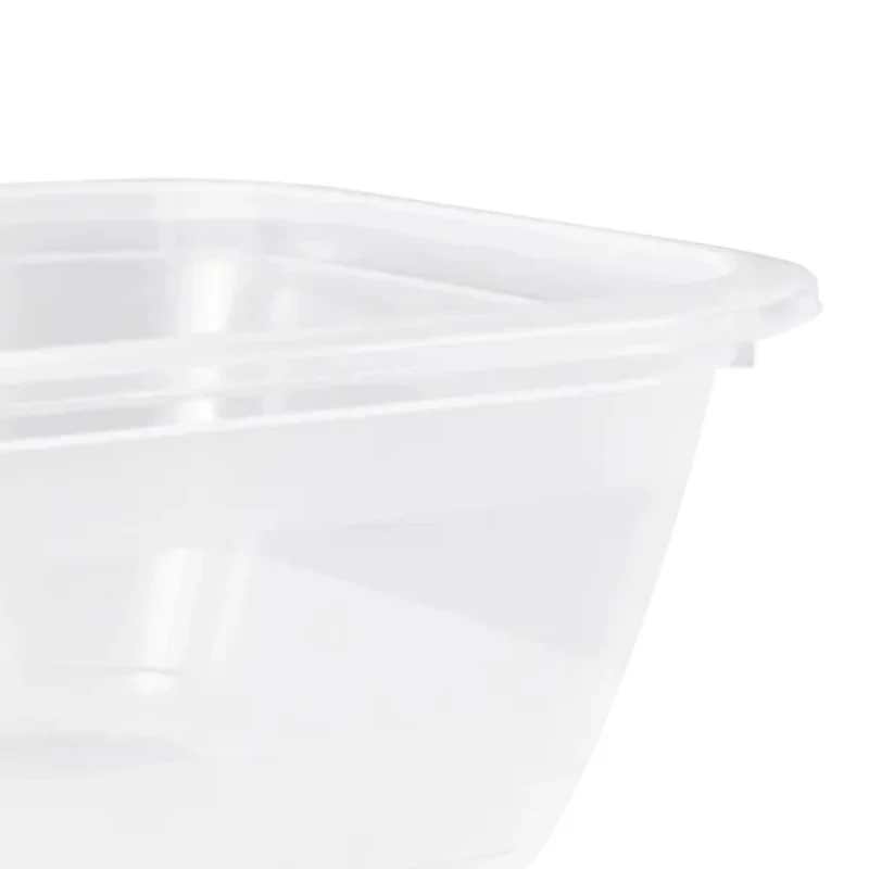 keeeper fredo fresh conjunto de recipientes de arrumação, 3 x 2,4 L, retangular, transparente com tampas cinzentas 3067982700000