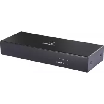Renkforce RF-DVIS-200 splitter DVI interno 4K UHD 2 portas preto RF-6951664