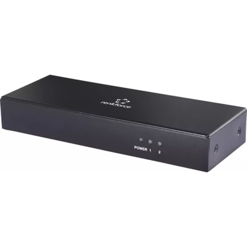 Renkforce RF-DVIS-200 splitter DVI interno 4K UHD 2 portas preto RF-6951664