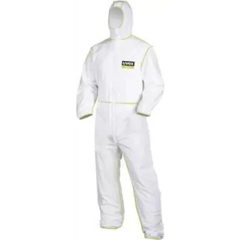 UVEX 9871012 fato de proteção descartável Tipo 5/6 tamanho XL branco