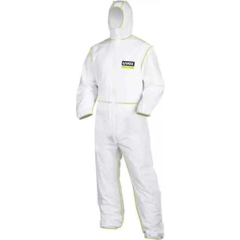 UVEX 9871012 fato de proteção descartável Tipo 5/6 tamanho XL branco