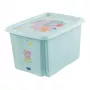 keeeper Karolina caixa de arrumação Peppa Pig, 30 litros, aquamarina, com tampa, empilhável 1223862433600